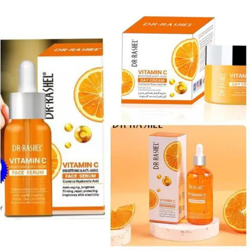 Vitamin C Essense Toner+ Face Serum+ Face Cream