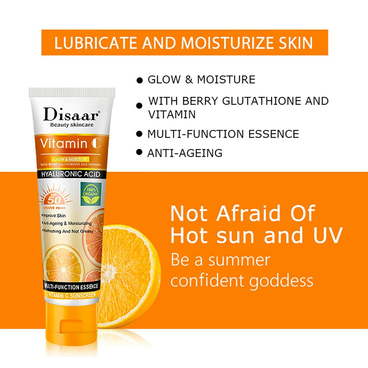 Disaar Vitamin C Organic Sunscreen