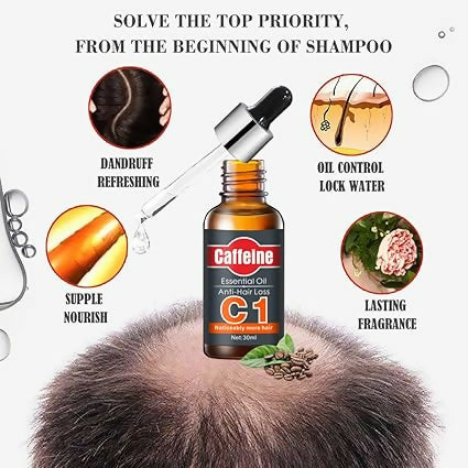 Caffeine Essential Oil Anti-Hair Loss C1 - 30ml
