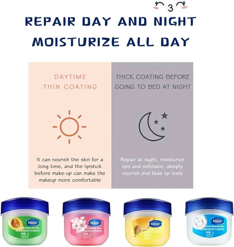 6 Piece Moisturising lip balm