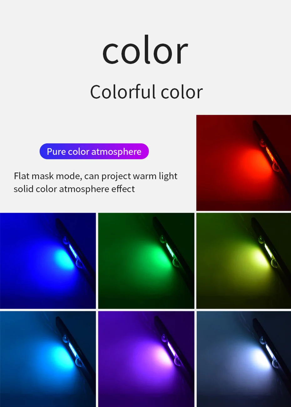 BLALION LED Car Atmosphere Lamp Wireless Voice Control RGB Roof Star Light USB Charing Auto Interior Decor Ambient Party Lights