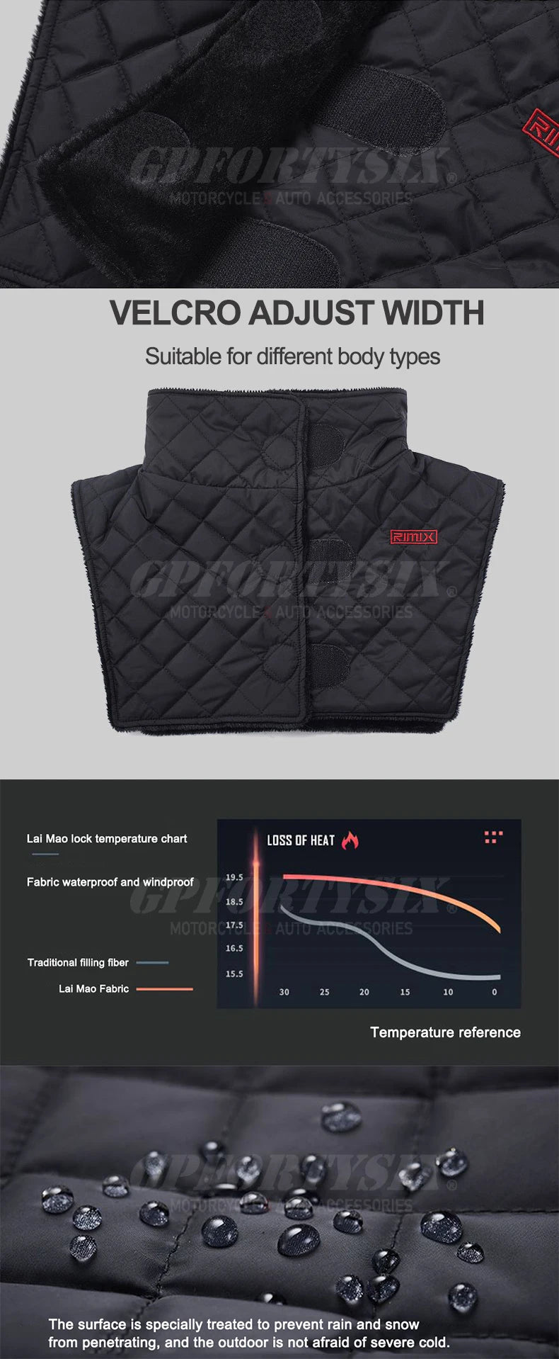 Winter Motorcycle Full Neck Protectors Scarf Windproof Warm Motorbike Motocross Balaclava Fleece Moto Cycling Warm Mask