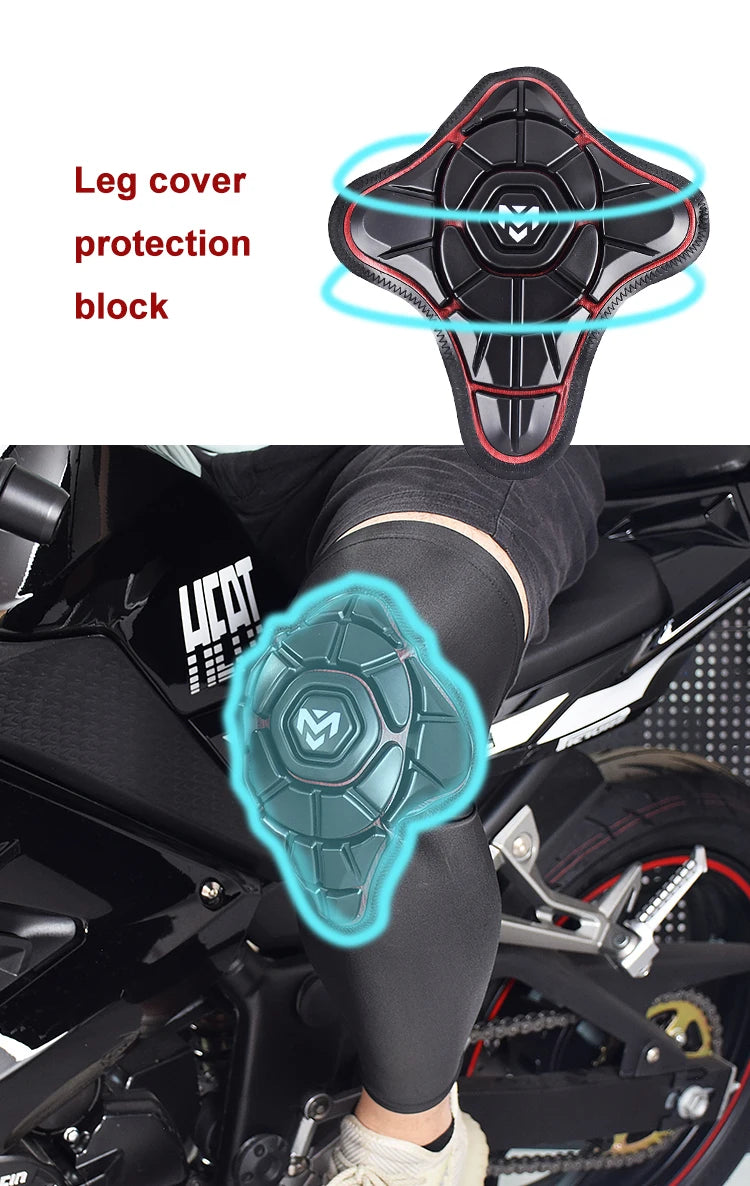Shockproof Protection Motocross MX MTB Knee Pads Dirt Bike Off-road Motorcycle Arm Sleeve Pads Moto Kneepads Elbow Brace S-XL