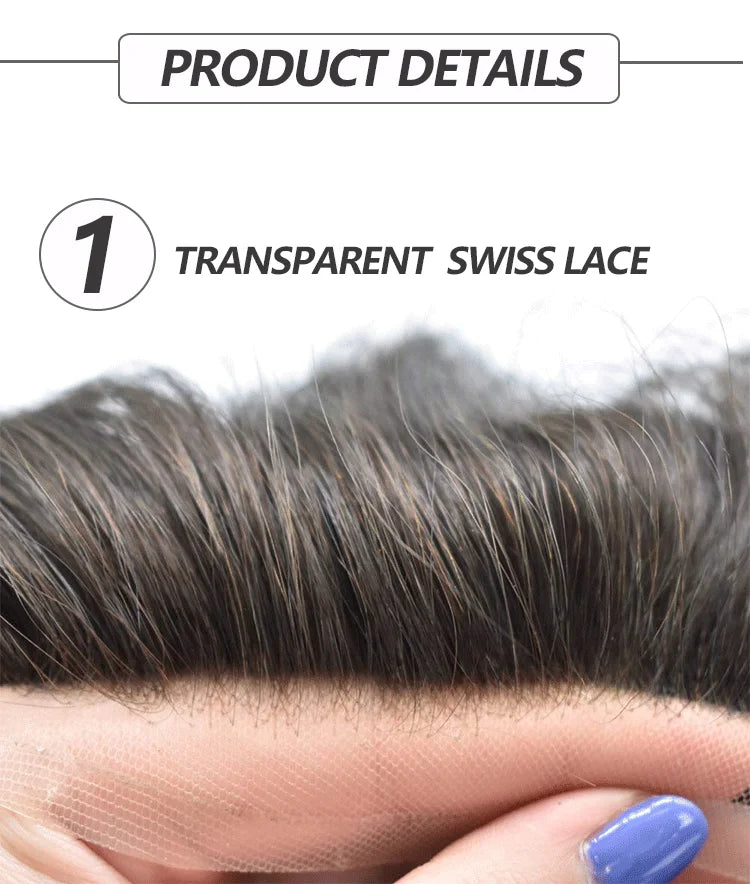 NLW 8mm Afro Curl Men Toupee 10*8 Hair replacement system for Men Full Lace Hair pieces Hair prosthesis Hair units base