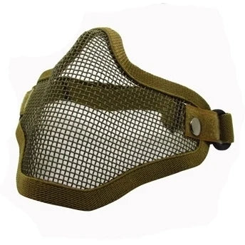 Tactical Airsoft Mask Outdoor Hunting Metal Wire Mesh Protective Mask BB Gun Shooting Paintball Accessories