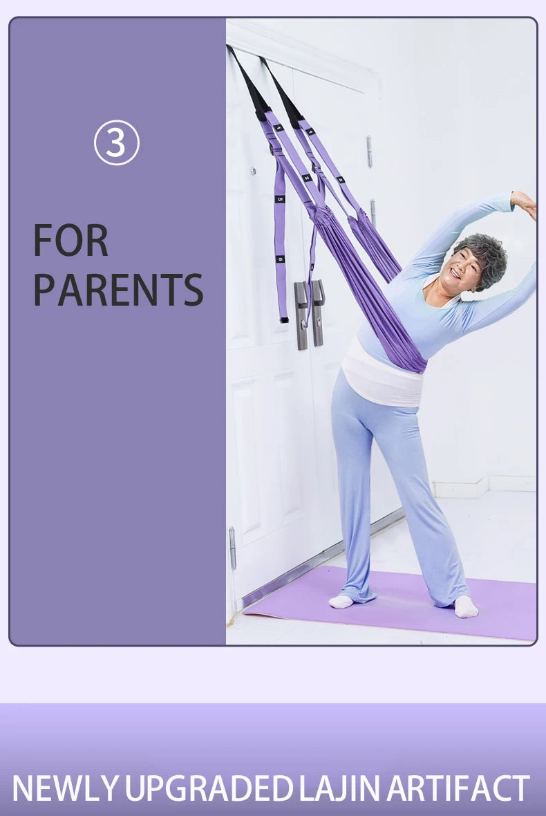 Air Yoga Tension Belt One Line Horse Inverted Split And Bent Waist Belt Stretching Yoga Auxiliary Trainer