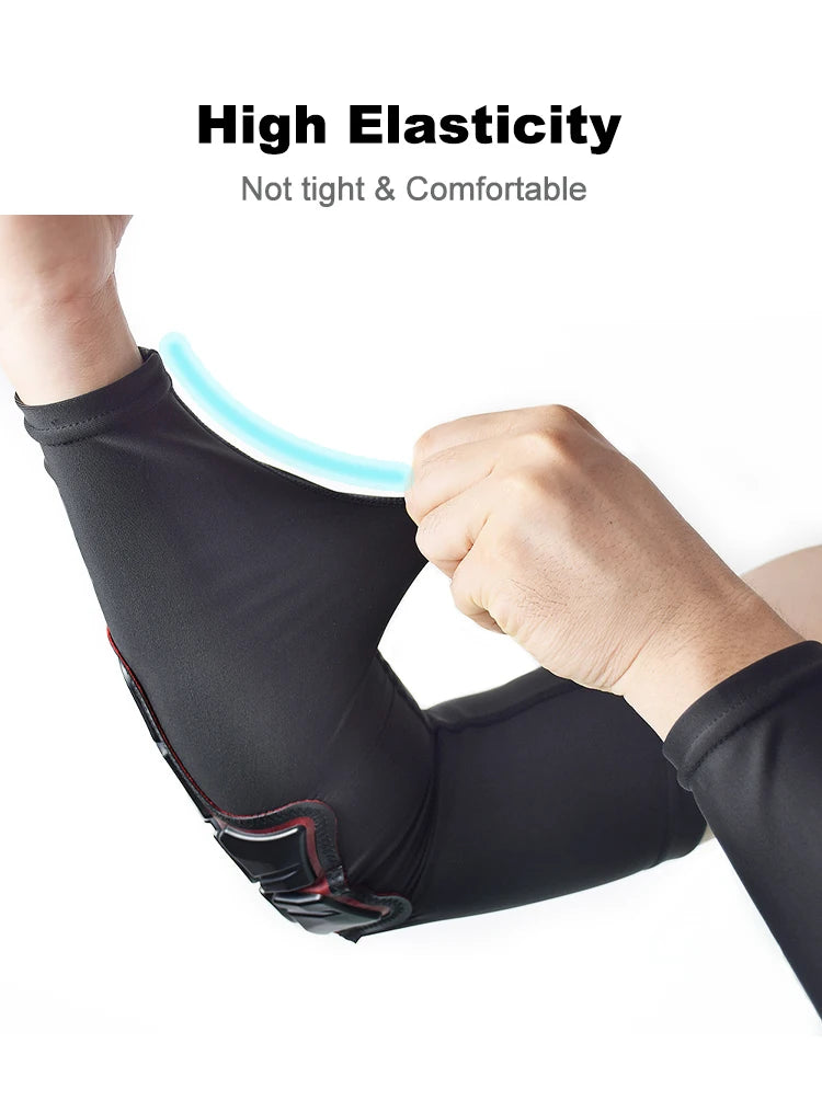 Shockproof Protection Motocross MX MTB Knee Pads Dirt Bike Off-road Motorcycle Arm Sleeve Pads Moto Kneepads Elbow Brace S-XL