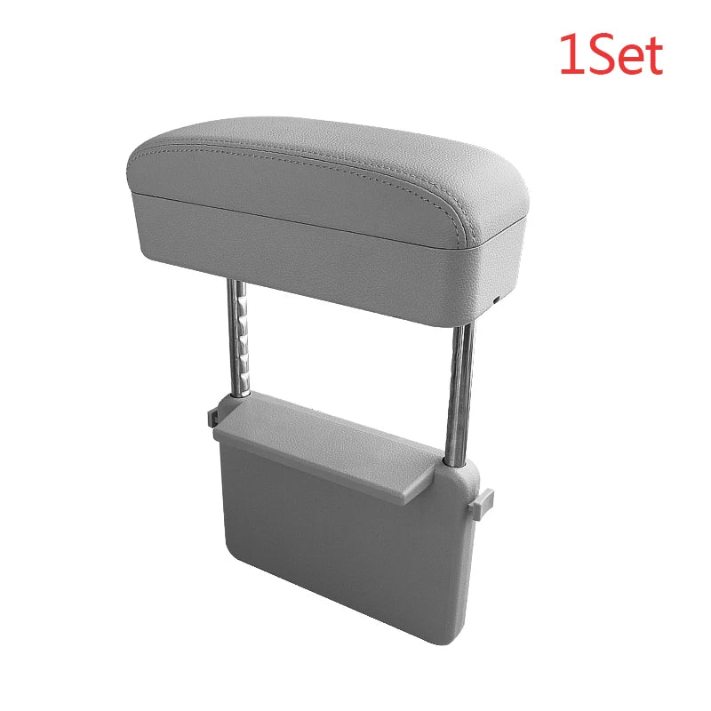 BLALION Armrest Support Elbow Rest Pad Armrest Extender With Console Storage Organizer Adjustable Height Arm Rest Box Accessory