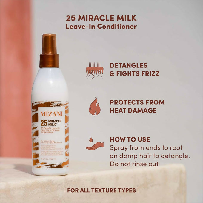 Mizani Miracle Milk Leave-in Conditioner – Nourishing leave-in conditioner – 250ml