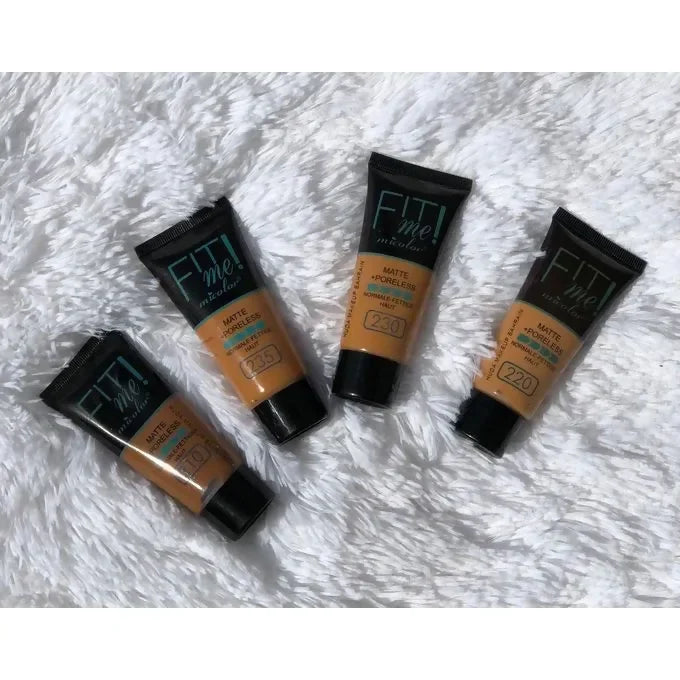 Micolor 2 In 1 Fit Me Matte Poreless Powder + Liquid Foundation