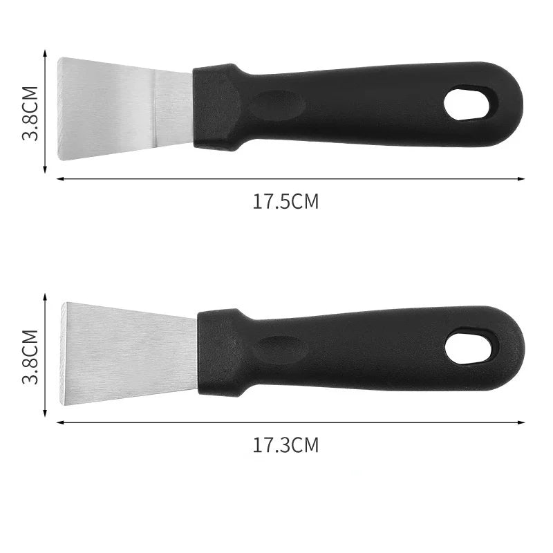 1 Pcs Convenient Cleaning Sharp Volute Scraper Household Range Hood Decontamination Stainless Steel Ice Shovel Tools