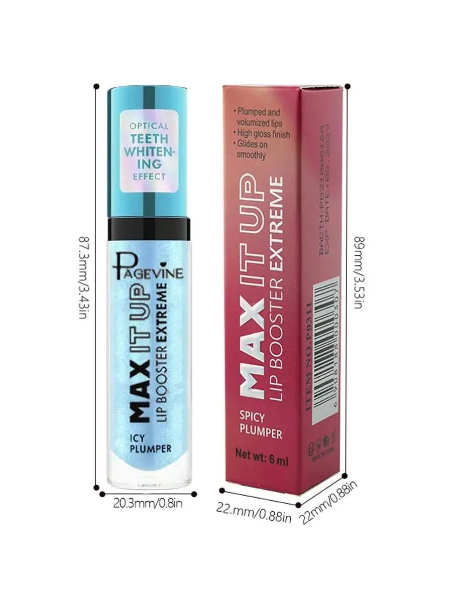 Three color sexy liquid gloss lipstick lip gloss, whitening and long-lasting waterproof, plump makeup and cosmetics