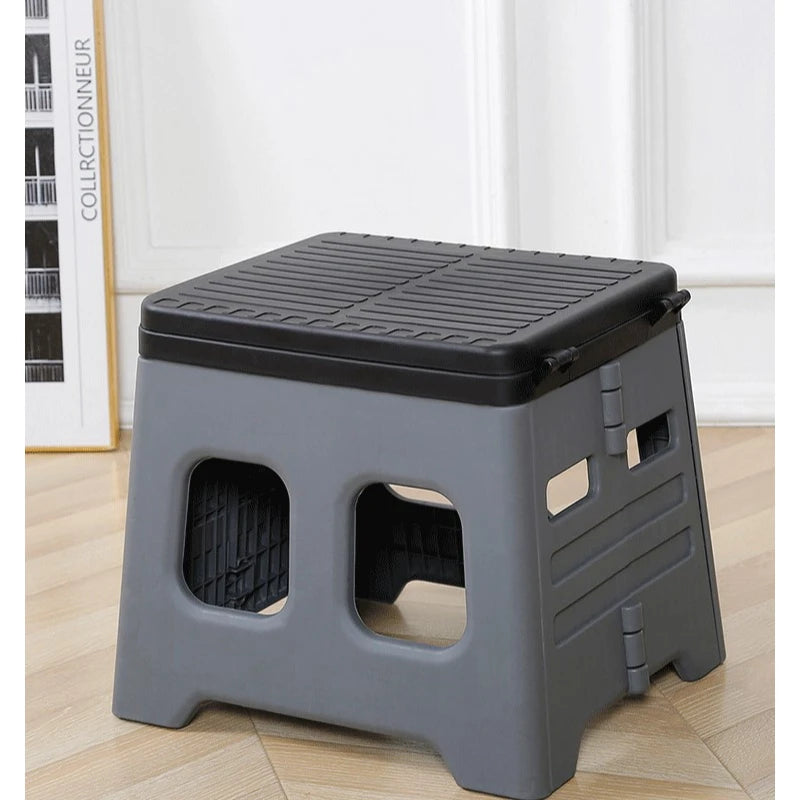 Outdoor camping stylefoldable toilet travel self-driving car toilet emergency portable toilet stool toilet stool