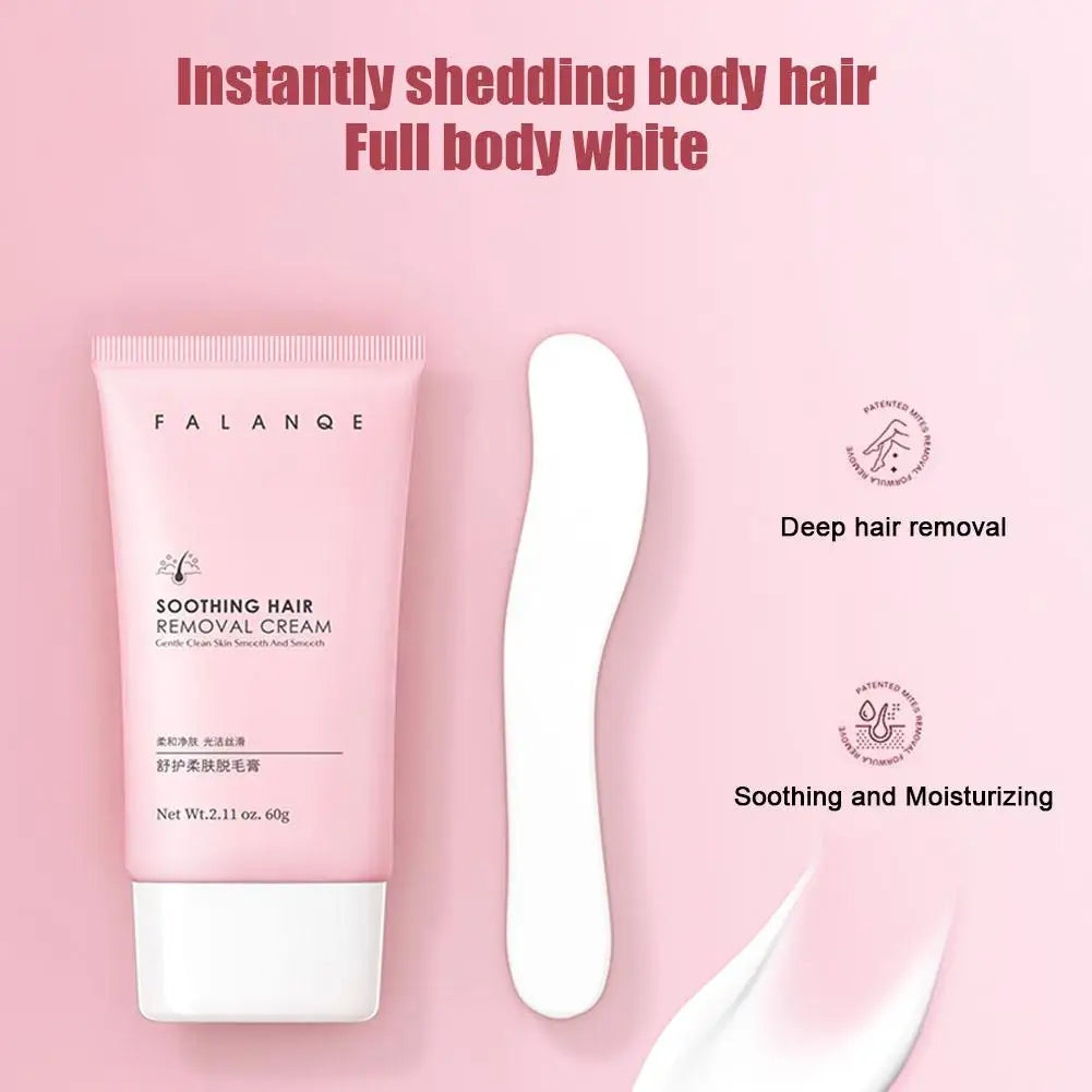 90ml Strawberry Hair Removal Aftercare Oil Gently Soothes The Skin Moisturizing 60g Hair Removal Cream Skin Care