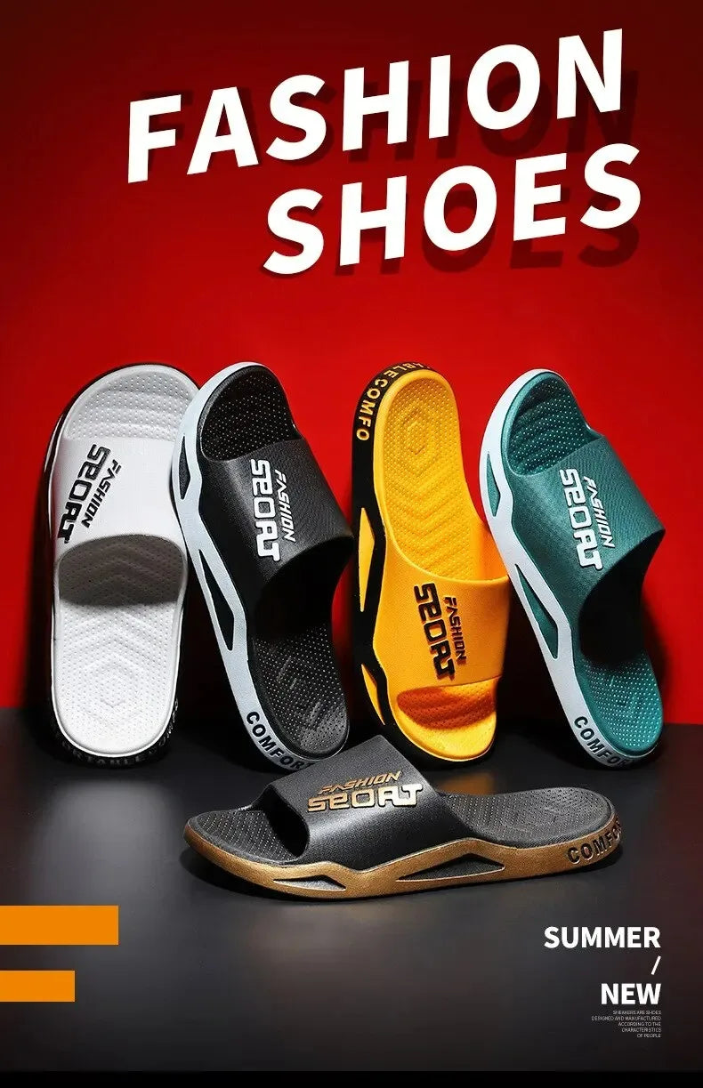 New Slippers Men Summer Sports Outdoor Non-Slip Couples Home Bathroom Sandals And Slippers Women Ciabatte Uomo Flip Flop