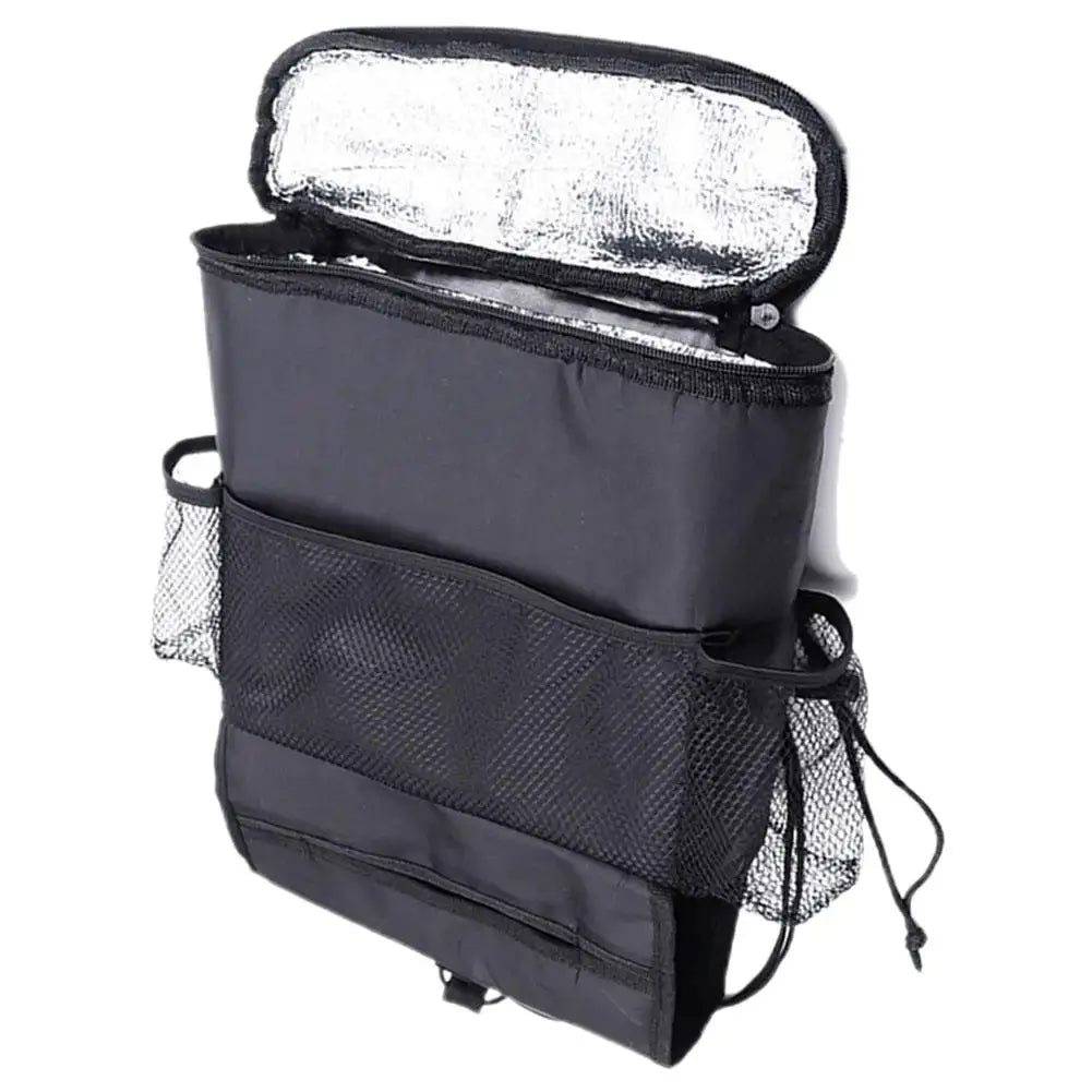 Car Back Seat Organizer Storage Bag Car Hanging Bag Multi-Pocket Auto Car Storage Tissue Box Car-styling Cool Wrap Bottle
