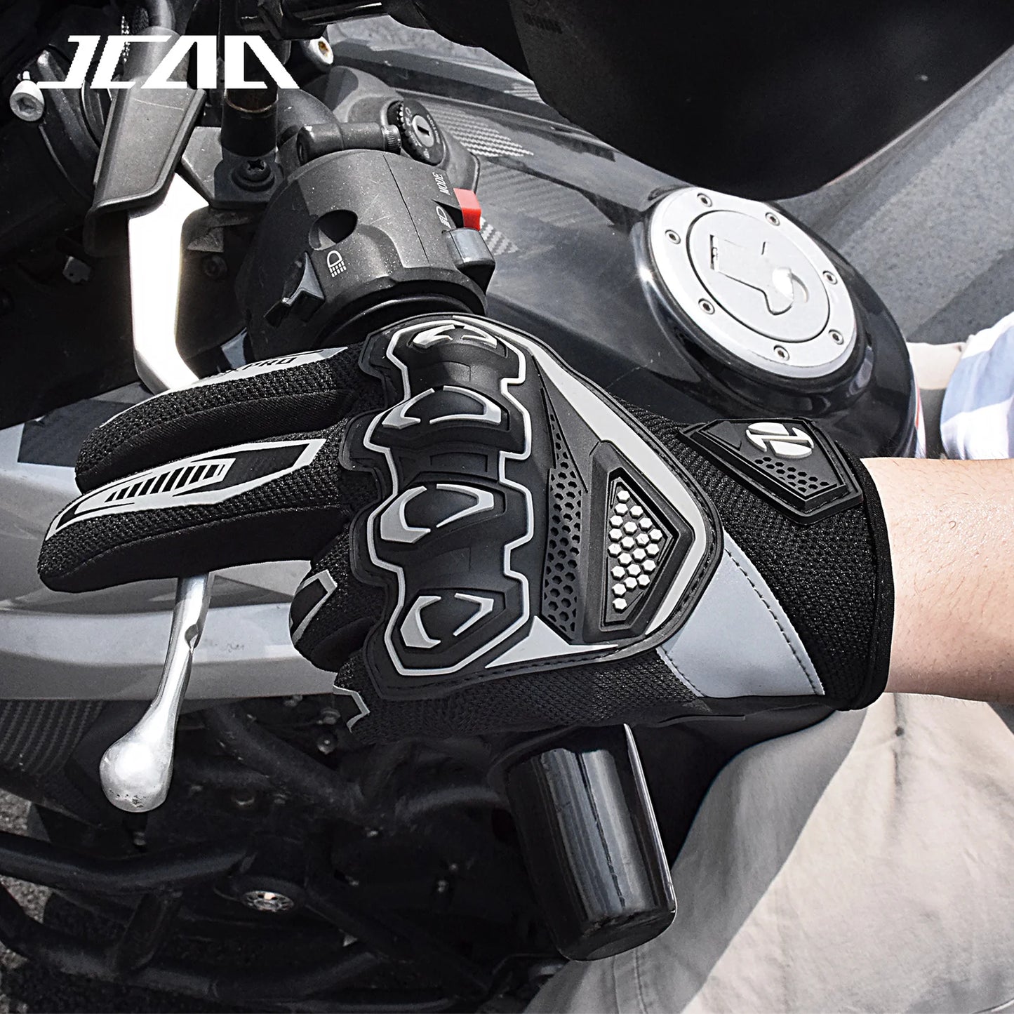 Summer Motorcycle Gloves Men Women Breathable Anti-fall Motorbike Racing Gloves Touch Screen Motocross Biker Gloves