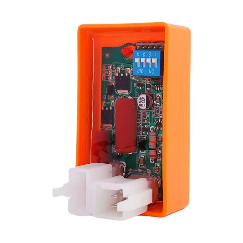 Motorcycle Lgnition 6 Pin 5 Pin AC CDI Box 4 Pin DC CDi with DIP Switch Speed limit4000-12000 for BIZ100 SUPER100 XY50-Q WEB100