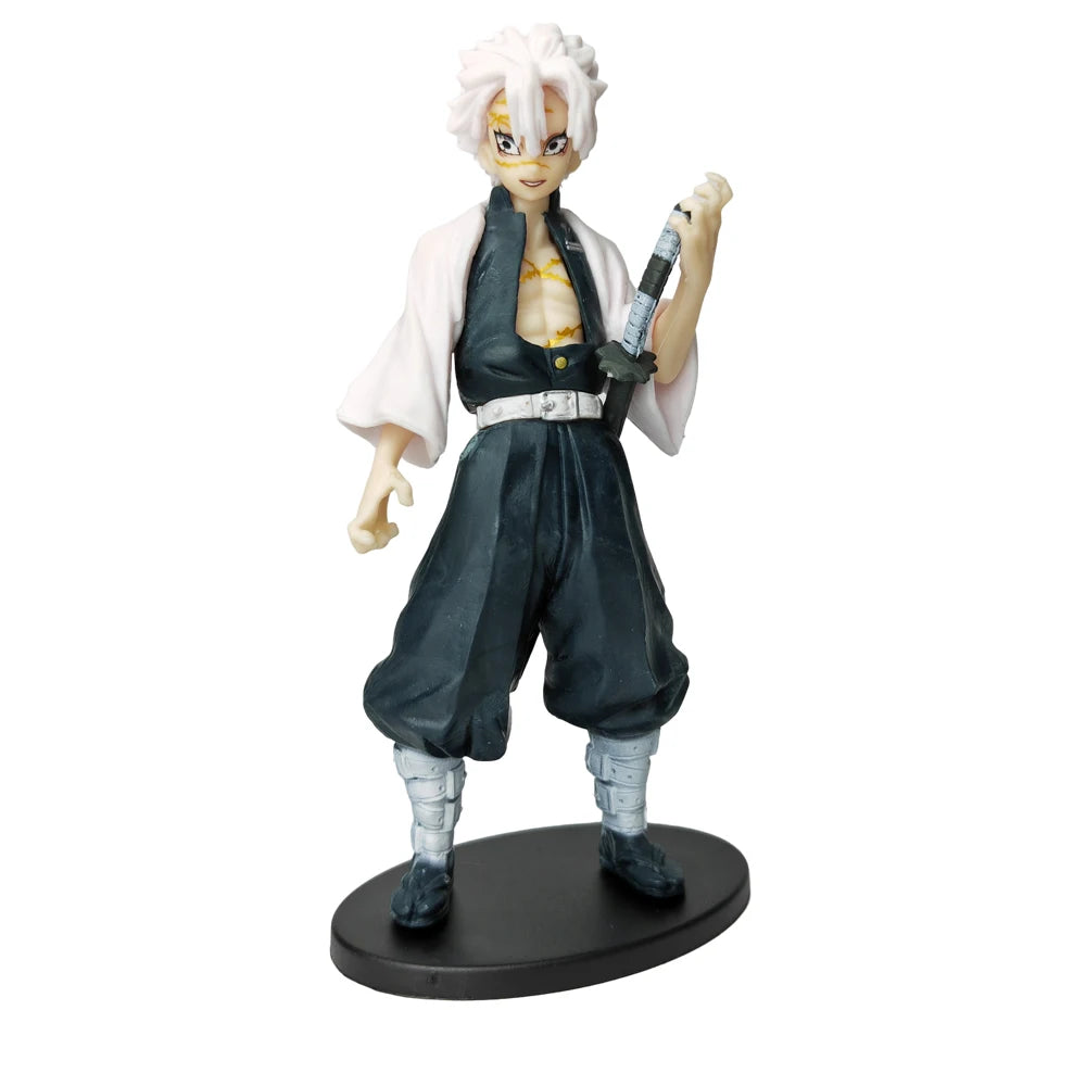 Figurine Demon Slayer Figure Kamado Tanjirou Action Figura Anime Agatsuma Zenitsu Nezuko Warrior No Yaiba Kimetsu PVC Model Toys