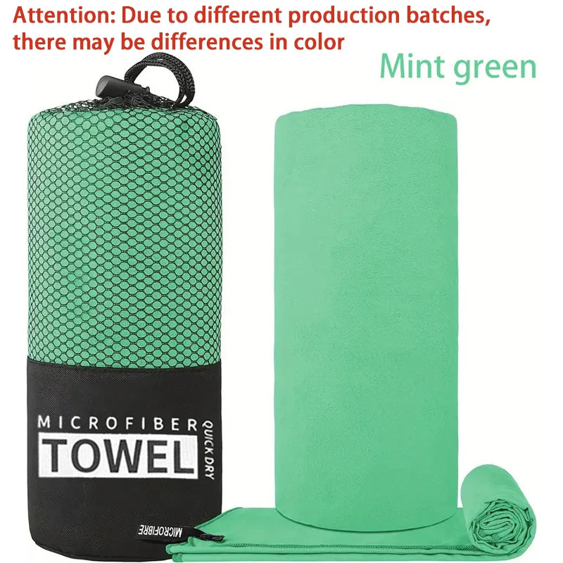 New Microfiber Towel Sports Quick-drying Super Absorbent Camping Towel Super Soft and Lightweight Gym Swimming Yoga Beach Towel