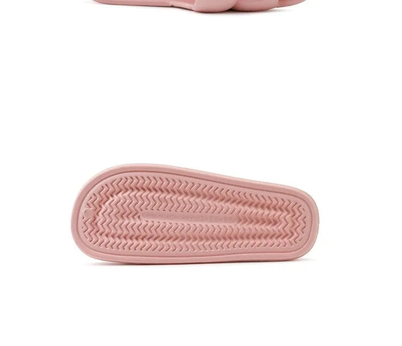Summer Soft Shoes Cloud Slippers Indoor Mute Bathroom Anti-slip Slide Eva Beach Flip Flops Men Ladies Leisure Sandals
