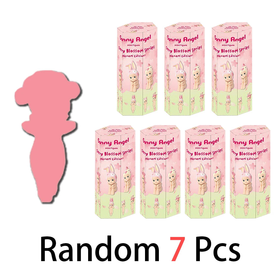 2025 new Cherry Blossom Hanami Series Blind Box Collect Mini Figure Cute Sakura Desktop Decor Kid Birthday Gift