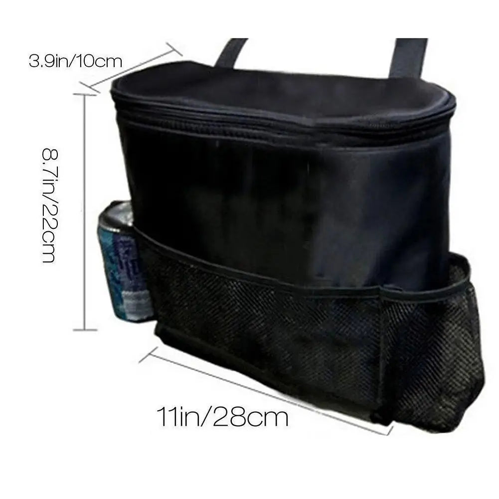 Car Back Seat Organizer Storage Bag Car Hanging Bag Multi-Pocket Auto Car Storage Tissue Box Car-styling Cool Wrap Bottle