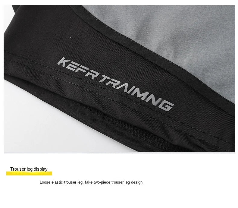 【 S-5XL 】 NASA GISS Sports Three Piece Pants Summer Popular Anti glare Double layered Sports Shorts for Men and Women Couples Ru