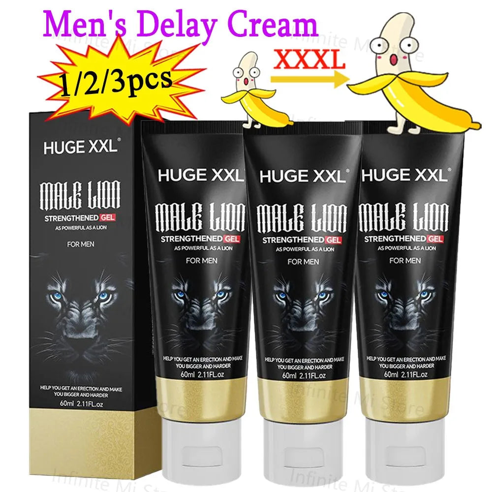 1/2/3pcs Male Big Dick Penis Enlargement Cream Sex Gel Increase Size Male Delay Erection Cream for Men Growth Adult Sex Product