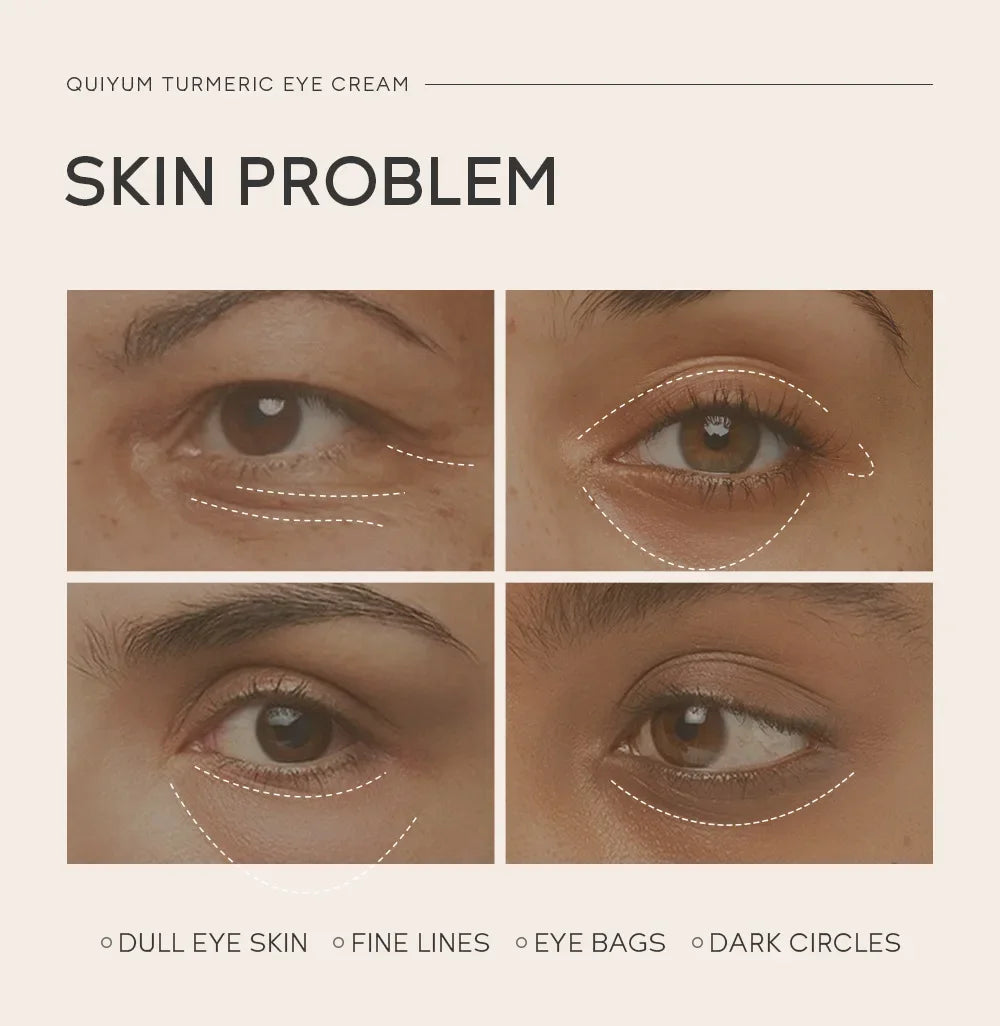 Eye Cream Remove Bags Puffiness Lifting Firming Smooth Skin Care Moisturizing Instant Eye Massage Cream