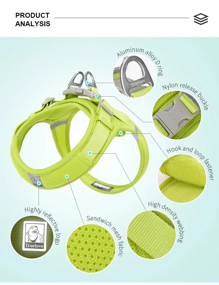 Pet Supplies Chest Strap Dogs Accessories Tactical Vest Dog Harness Puppy Leash Collar Things Big Cats Collar