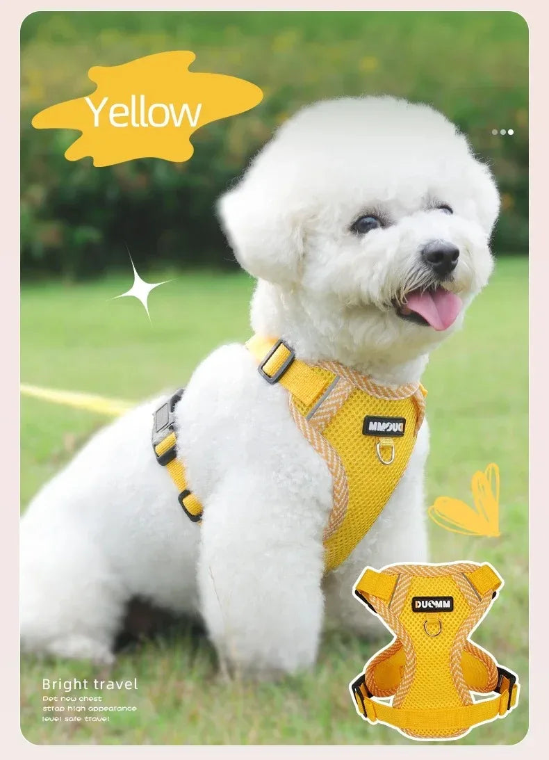 Pet Supplies Chest Strap Collars Dog Harness Collar for Cats Accessories Pets Dogs Products Small Tactical Vest Puppy Leash