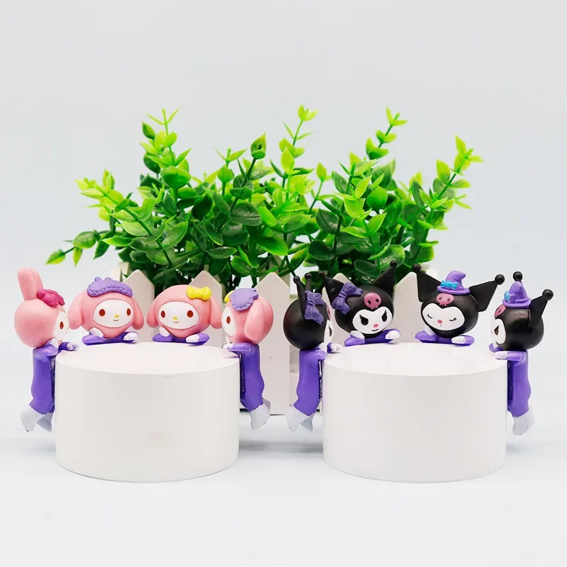 Kuromi Melody Blind Box Birthday Gift Series Doll Handmade Tabletop Decoration Cute Collectible Toy Gift