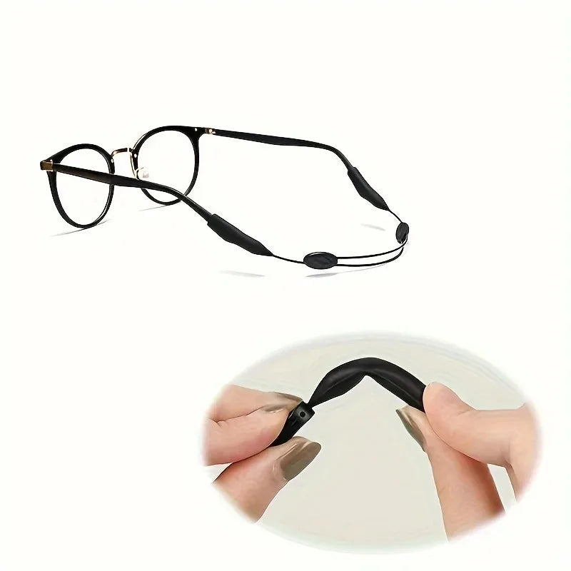 10pcs Adjustable Sports Glasses Strap - Anti-slip Hanging Rope for Secure Fit