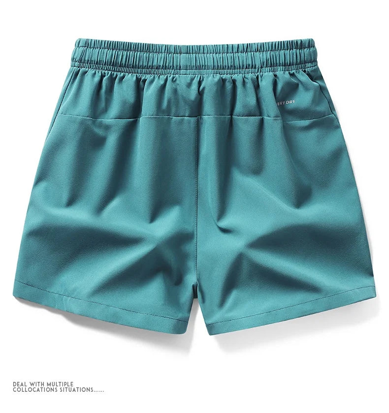 2024 summer hot selling sports shorts, running pants, three piece pants, men's and women's zippered pockets, couple's short
