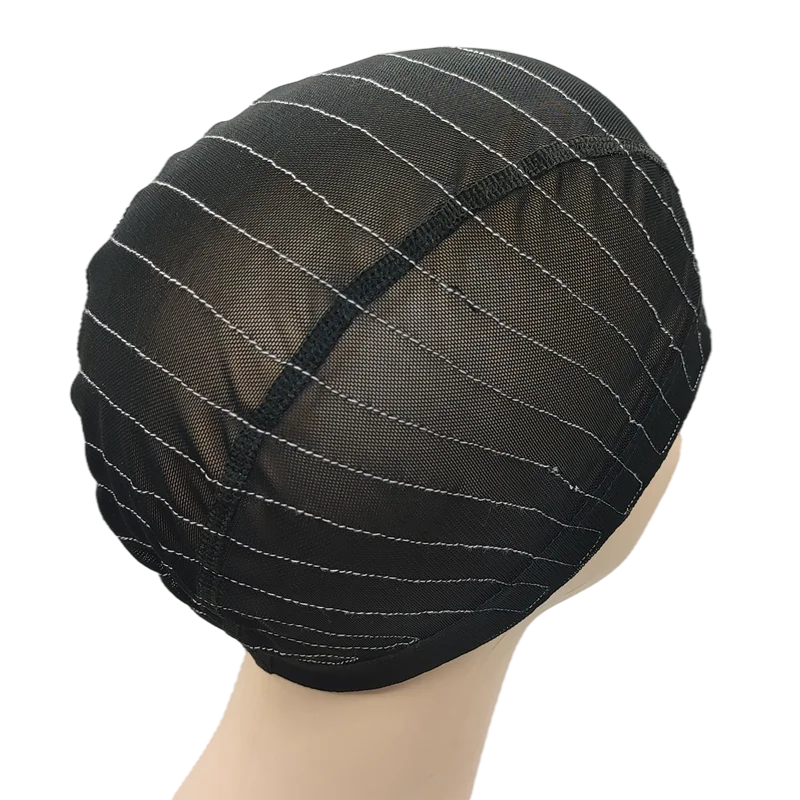 1PC Mesh Wig Caps For Sewing Machine Training 4x4 Lace Closure Wig Caps Spandex Dome Guideline Wig Caps for Making Wigs