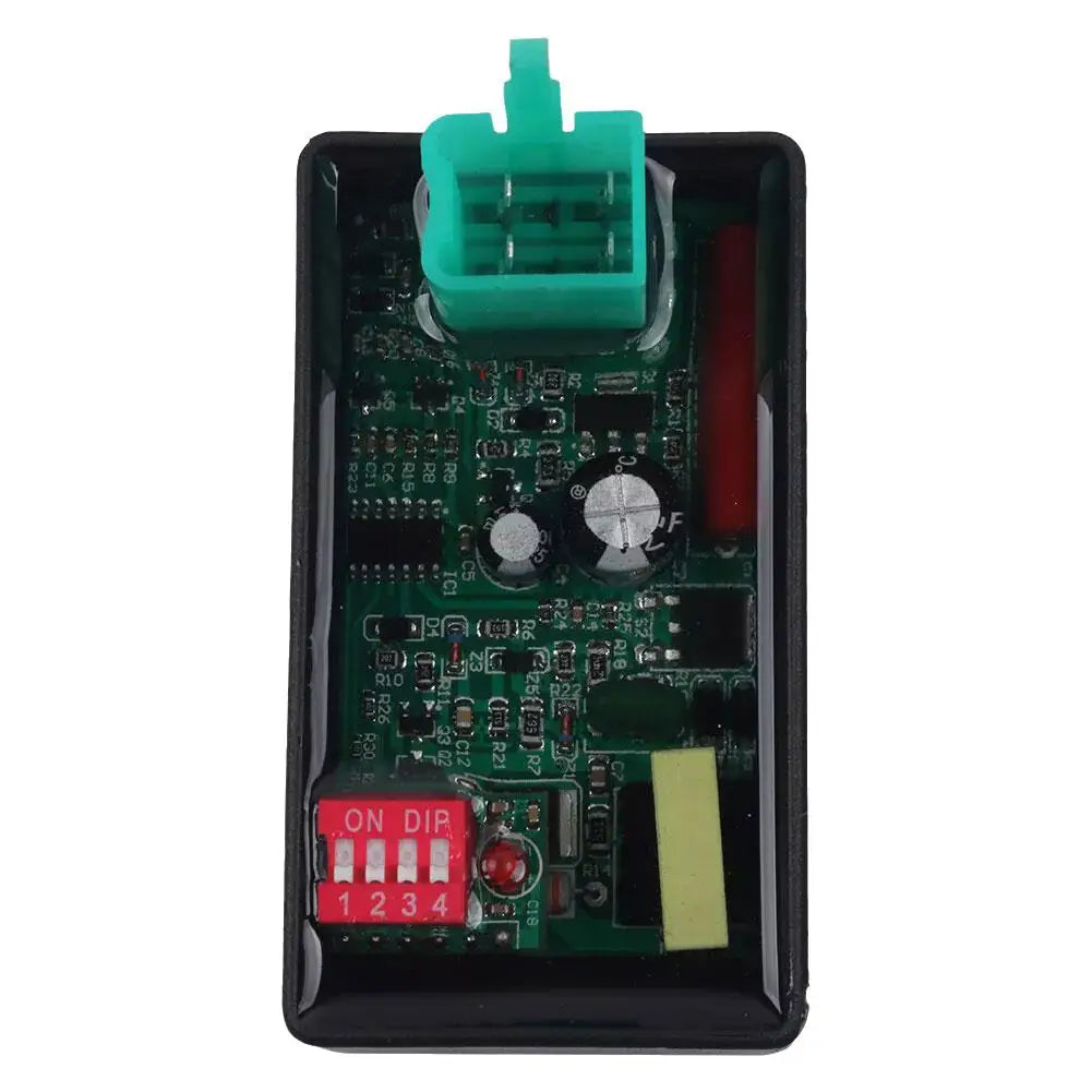 Motorcycle Lgnition 6 Pin 5 Pin AC CDI Box 4 Pin DC CDi with DIP Switch Speed limit4000-12000 for BIZ100 SUPER100 XY50-Q WEB100