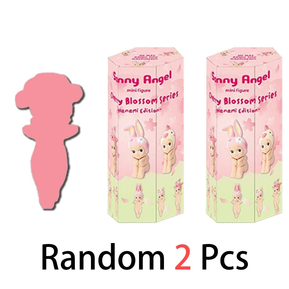 2025 new Cherry Blossom Hanami Series Blind Box Collect Mini Figure Cute Sakura Desktop Decor Kid Birthday Gift