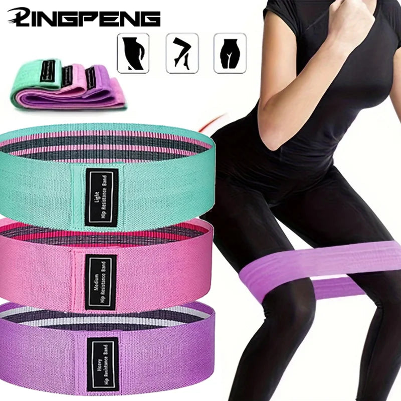 Resistance Band Exercises Yoga Elastic bands Butt Workout Hip Circle Anti-slip Durable Pull Gym Fitness Traning Pull Rope