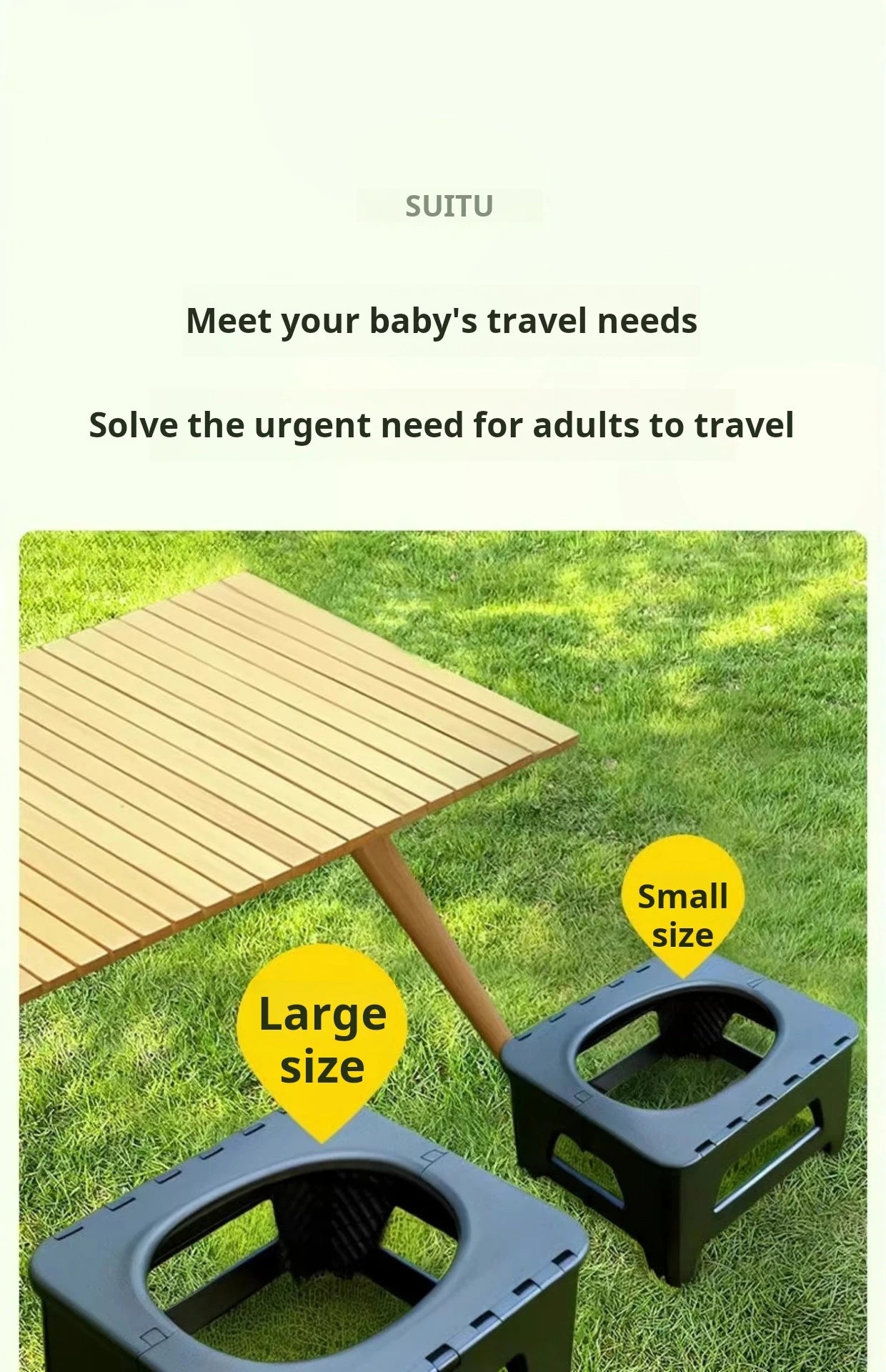 Outdoor toilet car portable emergency camping toilet bench adult odor proof ladies wagon mobile toilet