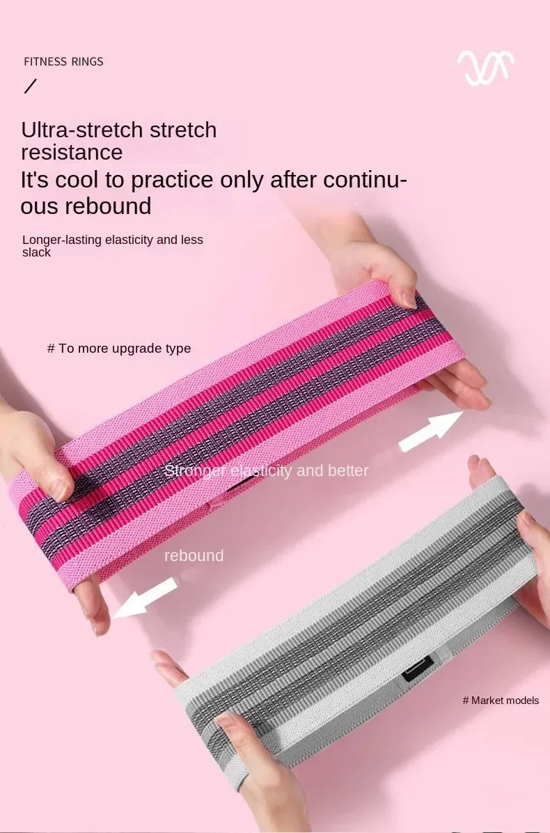 Resistance Band Exercises Yoga Elastic bands Butt Workout Hip Circle Anti-slip Durable Pull Gym Fitness Traning Pull Rope