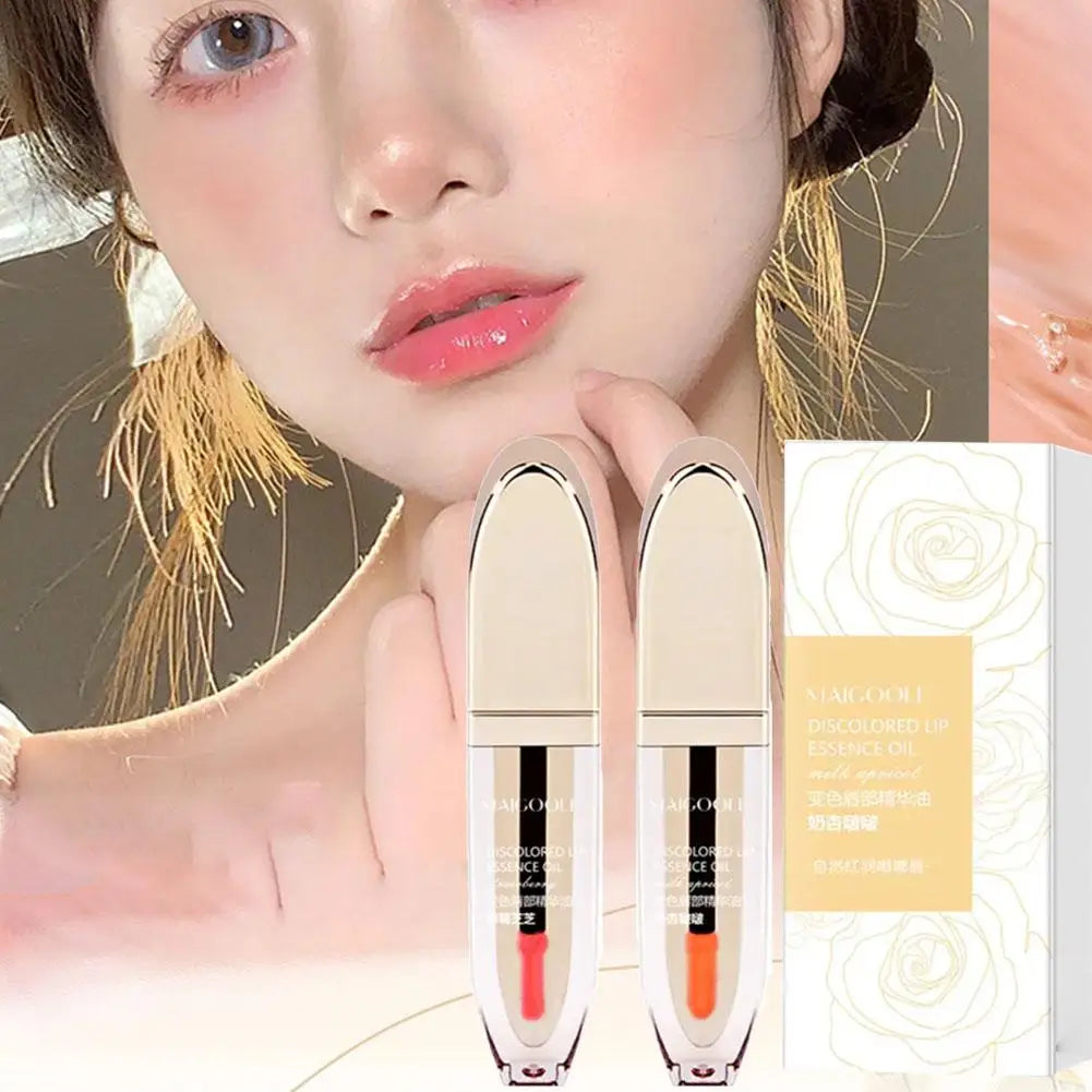 Color Change Volumising Lip Oil Plumper Serum Sexy Lip Lip Increase Fine Oil Gloss Moisturizing Lip Brighten Elasticity Lip Care
