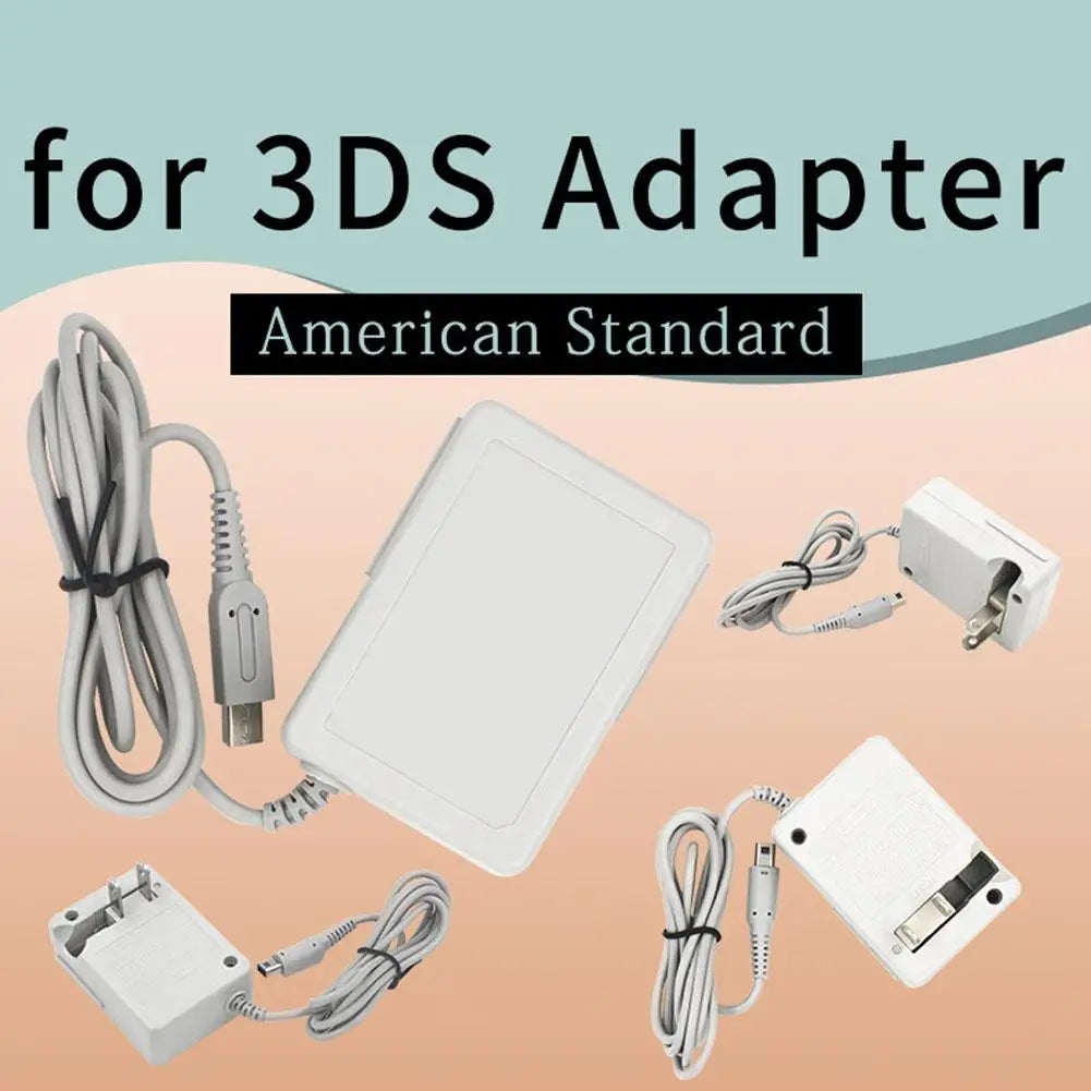 For Nintendo AC Adapter EU Plug Charger 100V-240V Power Adapter for nintendo 3ds charger XL 2DS DS DSI US Plug apdapter Switch