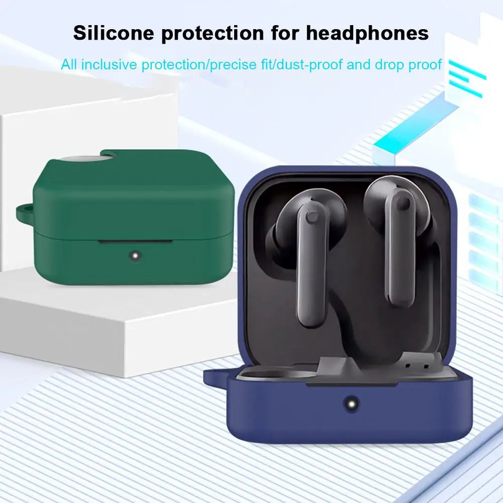 Silicone Protective Case For CMF Buds Pro 2 Cover Candy Color Soft Earphone Cover For CMF by Nothing Buds Pro 2 Case 5Colors