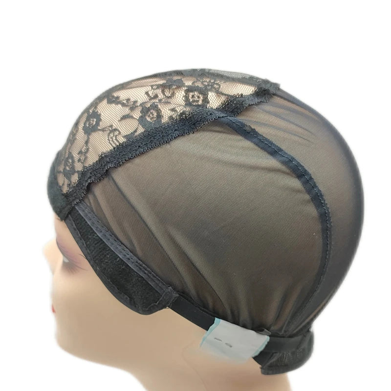 Black/Brown/Beige Wig Making Caps Wig Caps For Making Wigs Adjustable Wig Cap Weave Caps for Making Wigs