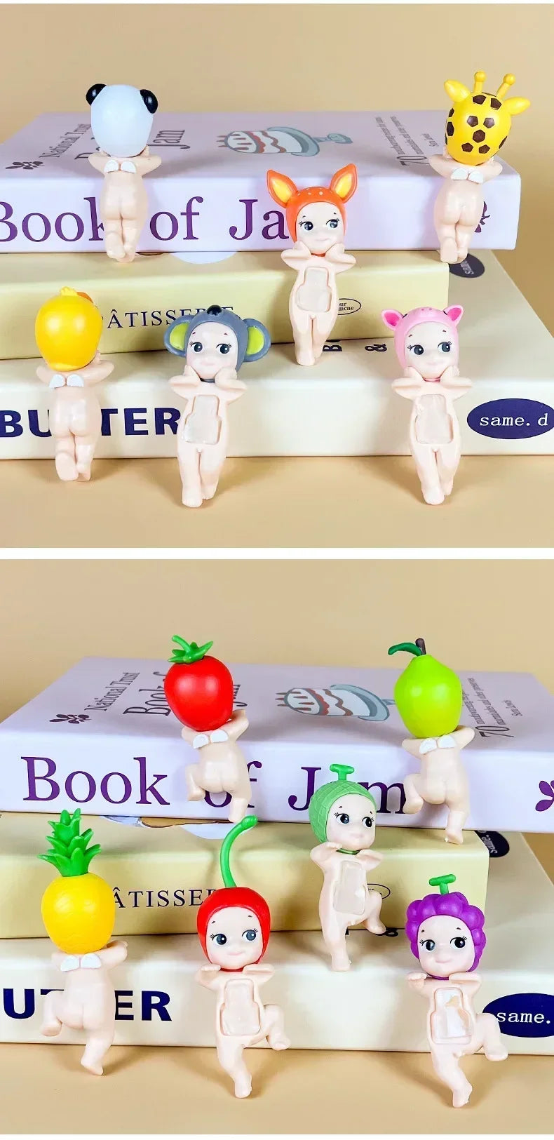 Blind Box Harvest Series Fruit And Vegetable Anime Figures Ornaments Dolls Children Gifts