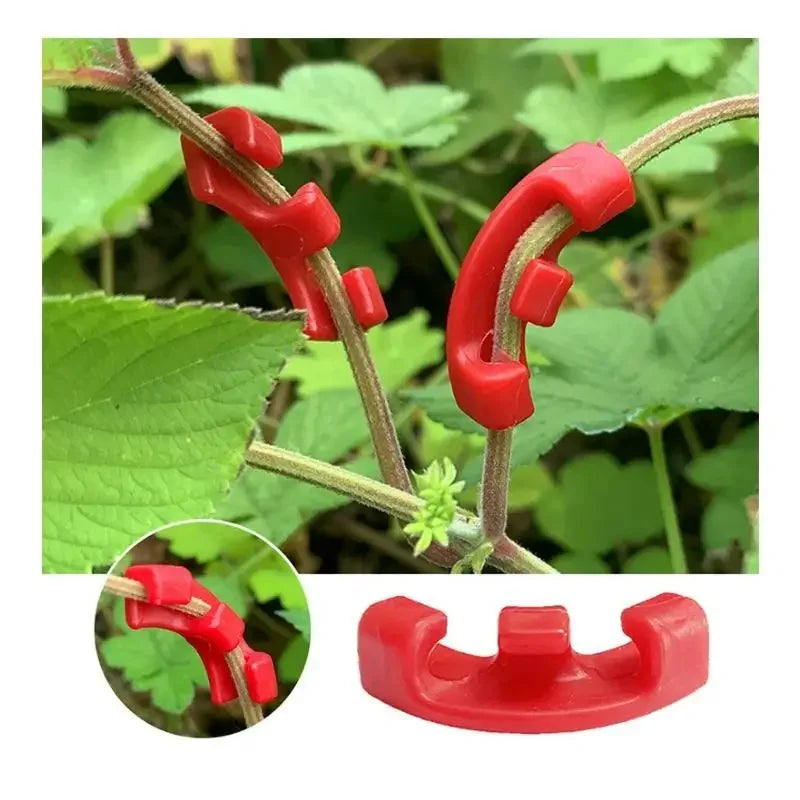 50/100pcs 90 Degree Plant Benders Trainer Growth Manipulation Tutors for Plants Clips Bending Twig Clamps Branche Accessories