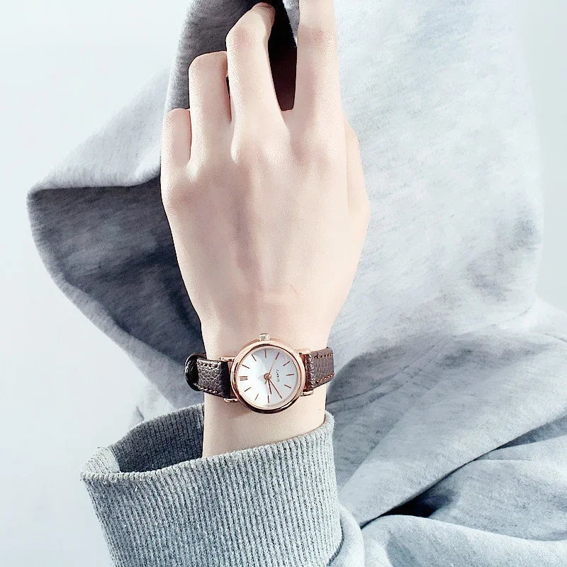 Ladies Quartz Belt Watch New Korean Style Trend Simple Personality Student Watches
