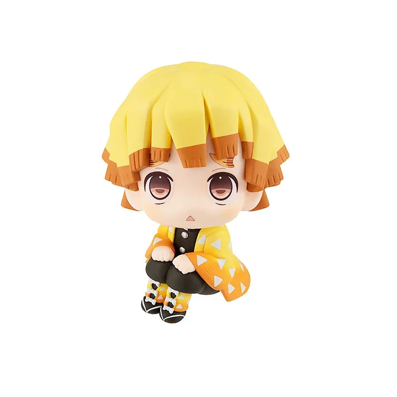 Anime Demon Slayer Kimetsu No Yaiba Figure Kamado Tanjirou Action Figure Agatsuma Zenitsu Nezuko Warrior PVC Model Toy Gift