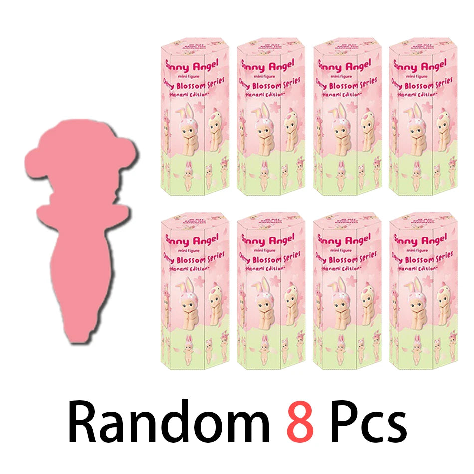 2025 new Cherry Blossom Hanami Series Blind Box Collect Mini Figure Cute Sakura Desktop Decor Kid Birthday Gift